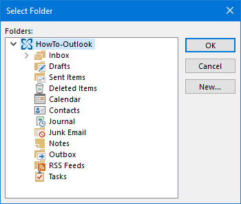 Select Folder Dialog