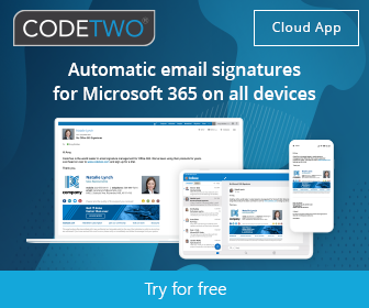 CodeTwo Email Signatures for Microsoft 365