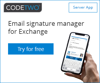 CodeTwo Signature Manager
