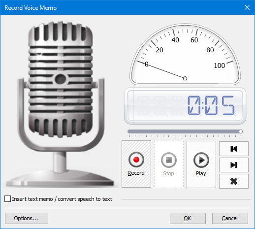 Outlook Voice Recorder by Advanced Messaging Systems.