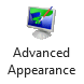 Advanced Appearance button
