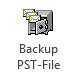 Backup PST File button