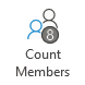 Count Contact Group Members button
