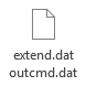 Extend.dat and Outcmd.dat button