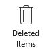 Deleted Items button