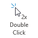 Double Click button