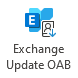 Exchange Update OAB button