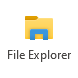 File Explorer button