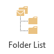 Folder List button