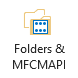 Folders & MFCMAPI button