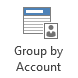 Group by Account button