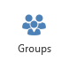 Office 365 Groups button