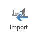 Import Mailbox button