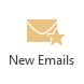 New Emails button