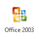 Office 2003 button