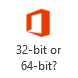 32-bit or 64-bit Office?