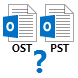 OST vs PST button