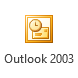 Outlook 2003 button