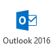 Outlook 2016 button