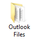 Outlook Files button