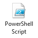PowerShell Script button