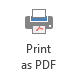Print as PDF button