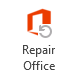 Repair Office button