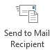 Send to Mail Recipient button