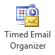 Timed Email Organizer button