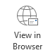 View in Browser button