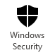 Windows Security button