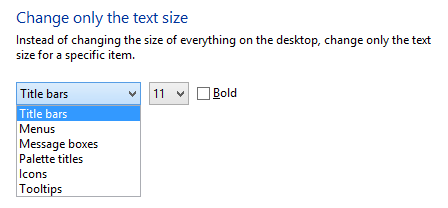 how to increase font size in outlook on mobile phones